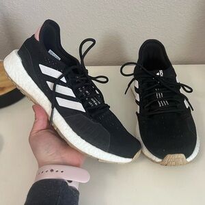 Adidas |‎ Pulseboost HD Summer.RDY Black Pink Sz 9 EF0703